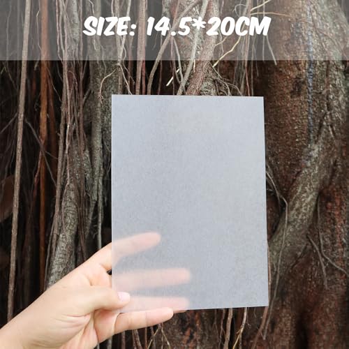 BAISDY 25Pcs Shrink Plastic Sheets for Crafts Heat Shrink Paper for Crafts Kids DIY Jewelry Making, 14.5x20cm - Image 3