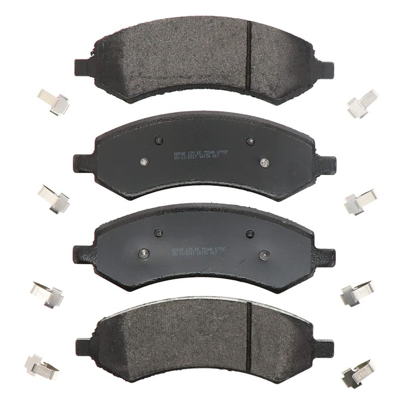 Mopar مجموعة وسادة فرامل قرصية أمامية Mopar Part 2AMV1350AB - Image 2