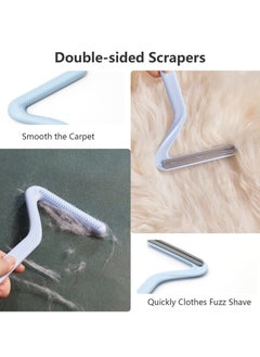 Excefore 6 Pcs Reusable Pet Cat Dog Hair Remover for Furniture Carpet Car Seats and Bedding Woolen Sweater  - Image 2