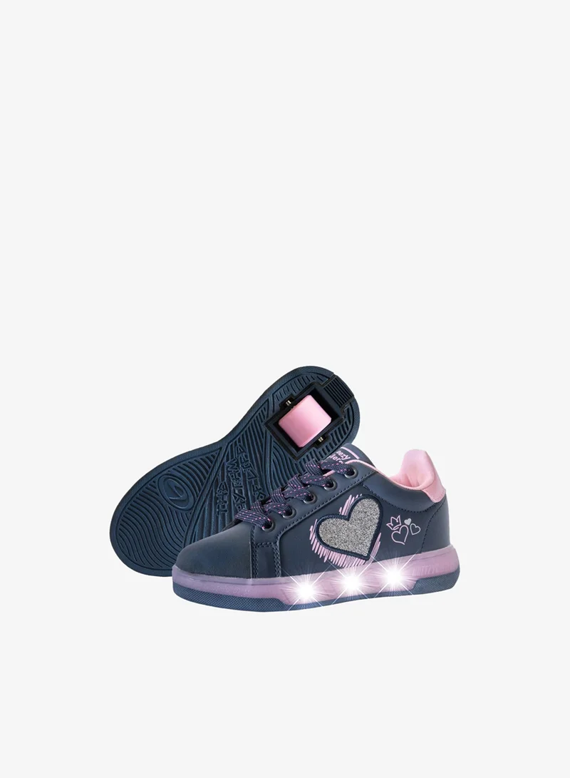 BREEZYROLLERS BREEZY ROLLERS shoes with wheels for children, Roller skates sneakers kids, From children's street shoes to roller skates in a few seconds, Patented click system, Trainers with wheels for girls & boys