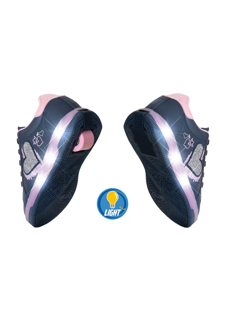 BREEZYROLLERS BREEZY ROLLERS shoes with wheels for children, Roller skates sneakers kids, From children's street shoes to roller skates in a few seconds, Patented click system, Trainers with wheels for girls & boys