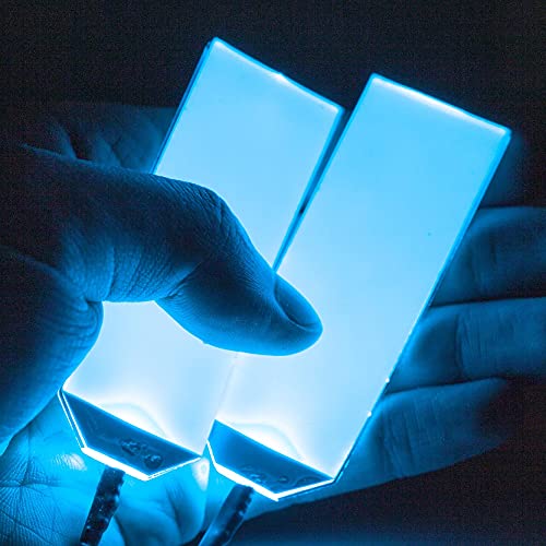 mlnyitus Flexible Helmet Decorations led Lights Flexible Cosplay DIY kit Decorations RGB Light Superhero for Men Gifts Blue - Image 3