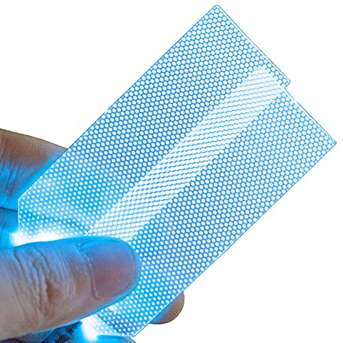 mlnyitus Flexible Helmet Decorations led Lights Flexible Cosplay DIY kit Decorations RGB Light Superhero for Men Gifts Blue - Image 1
