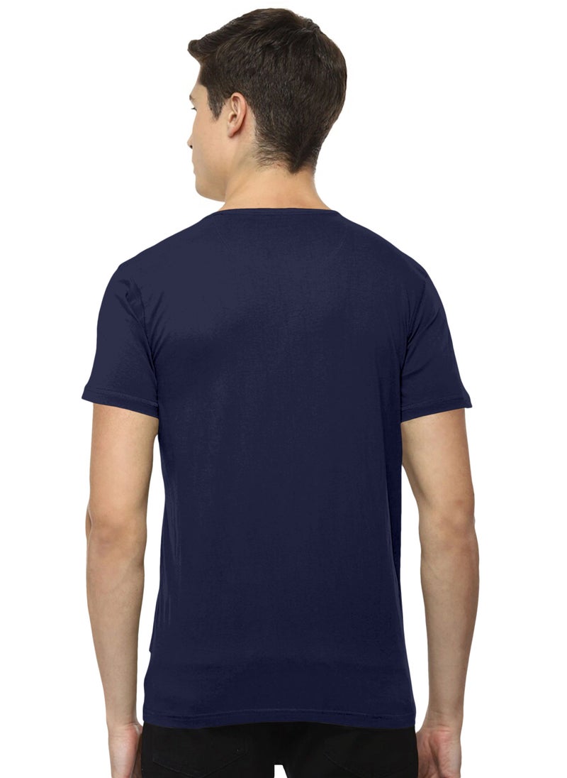 LAUREN Smith تي شيرت رجالي برقبة دائرية مصنوع من القطن بنسبة 100% مع طباعة عالية الدقة - Image 4