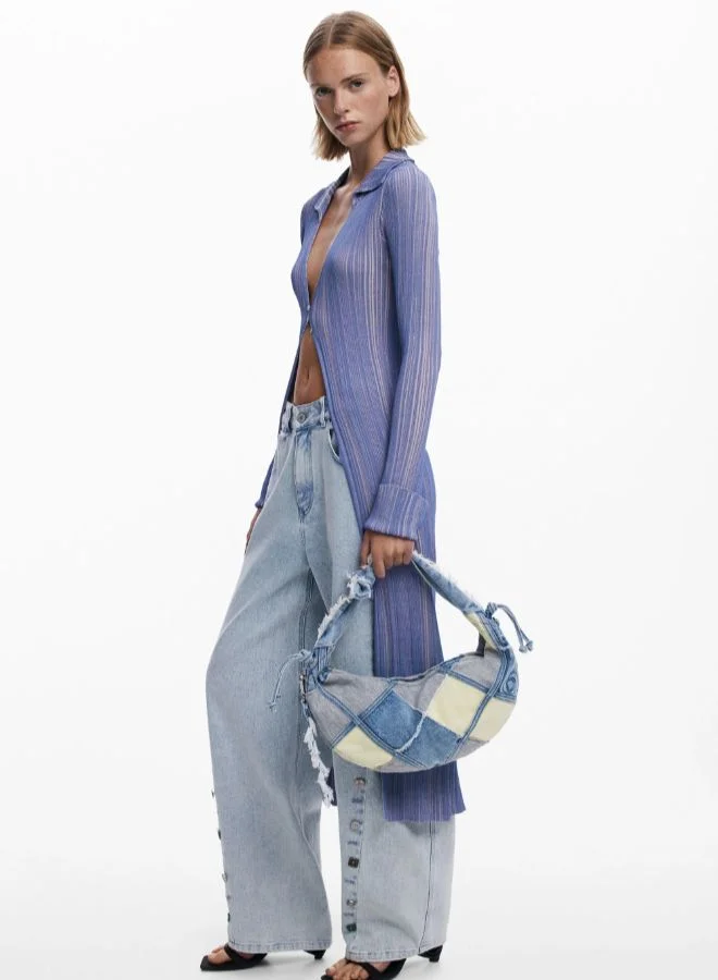 DESIGUAL Medium Patchwork Bag