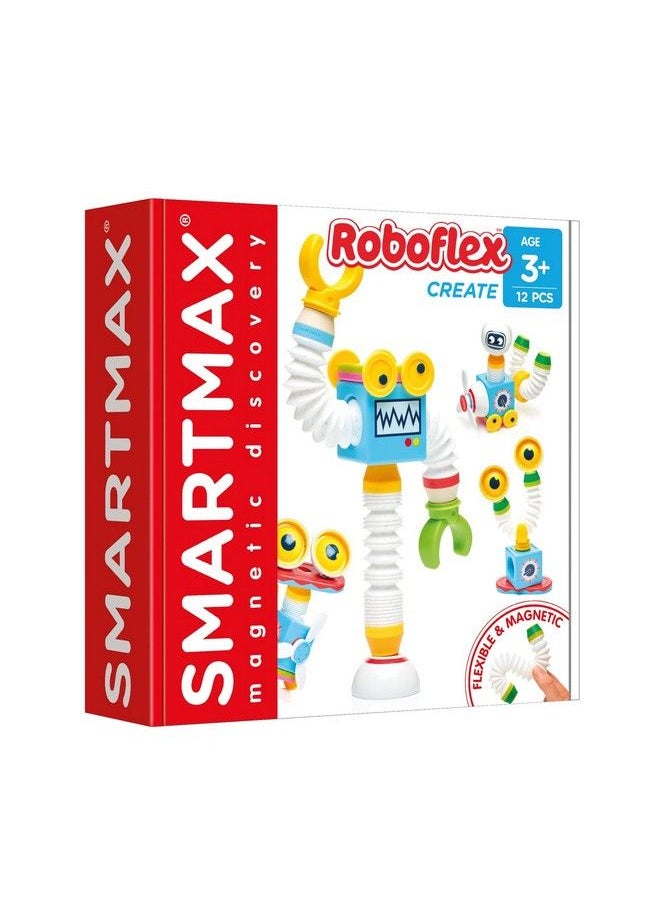 SmartMax مجموعة بناء الاكتشاف المغناطيسي روبوفليكس للأطفال من سن 3 سنوات فما فوق  - Image 3