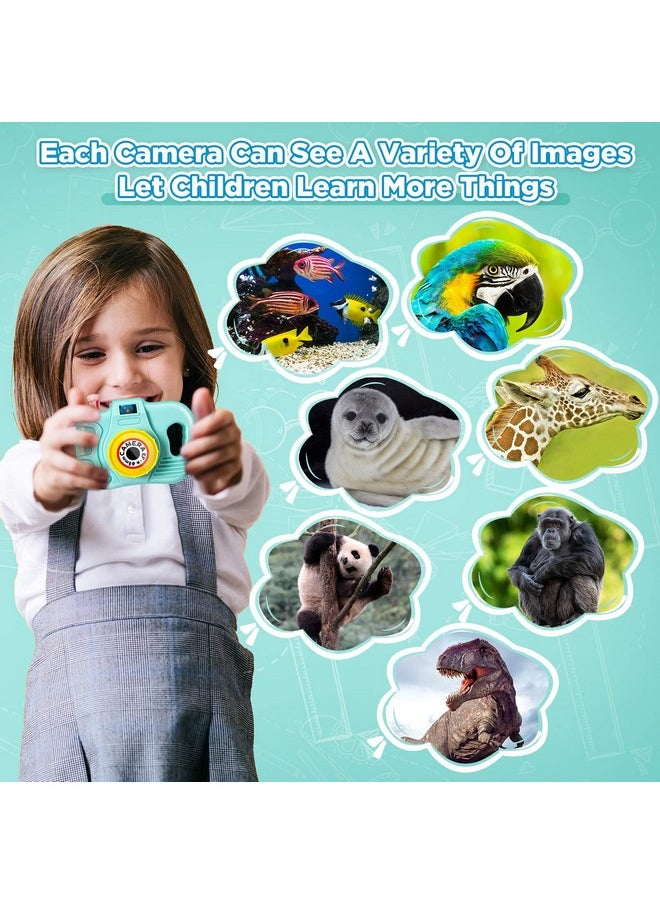 Hungdao - 48 Pcs Kids' Camera Toy Set Children'S Pretend Play Prop With Images In Viewfinder Mini Plastic Toy Camera For Boys Girls Toddler Birthday Party Favors Goodie Bag Fillers Return Gifts - Image 1