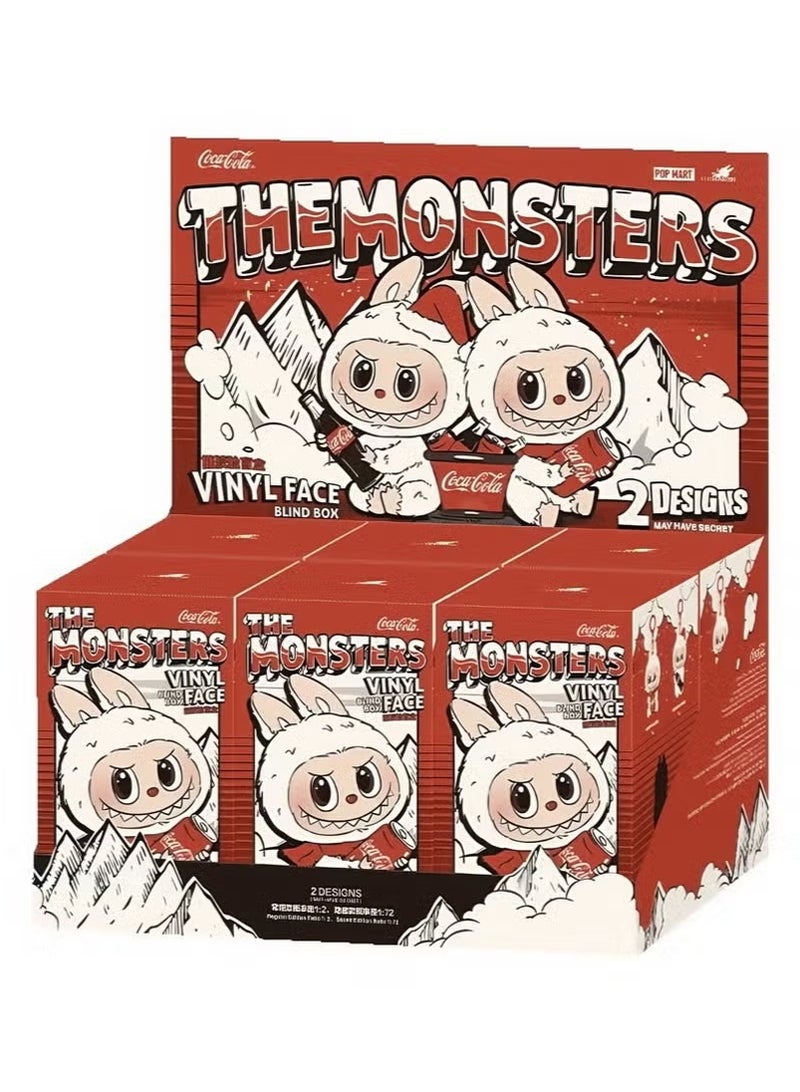 لابوبو 6 عبوات لابو ذا مونيسترز كوكا كولا سيريز-فينيل للوجه للوجه (مجموعة كاملة) - Image 1