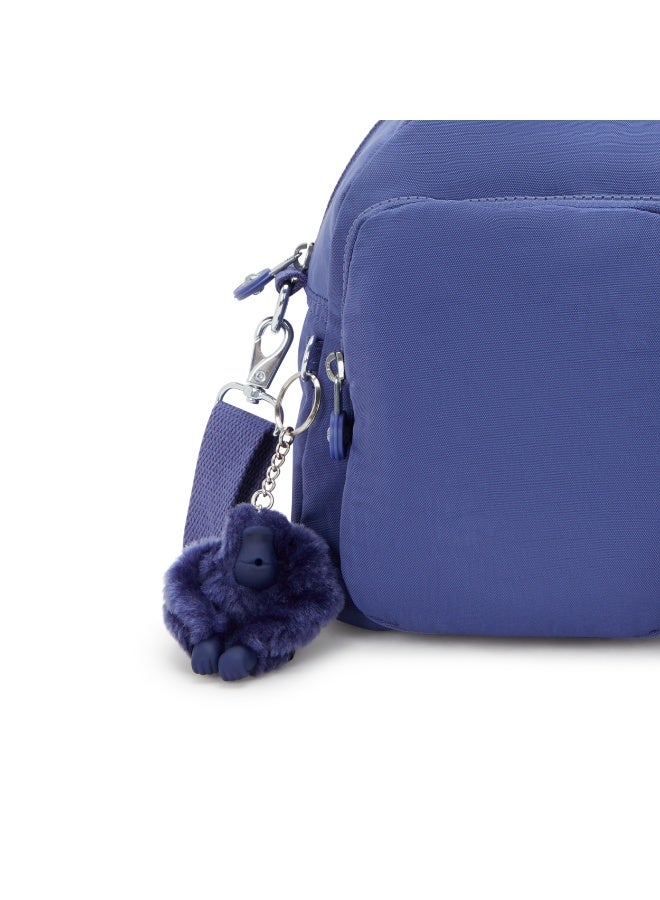 kipling Cool Defea Medium Shoulder bag with Removable Strap Ocean Blue - Image 5