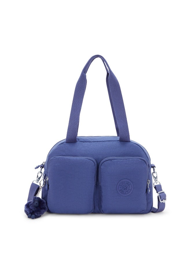 kipling Cool Defea Medium Shoulder bag with Removable Strap Ocean Blue - Image 1
