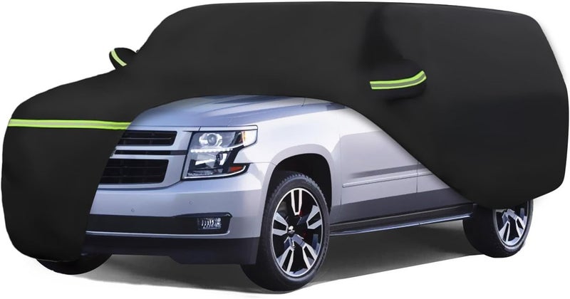 ATBKJ Waterproof Car Cover for 2007-2023 Chevy Suburban/GMC Yukon XL/Cadillac Escalade ESV - Heavy Duty All Weather Protection - Image 1
