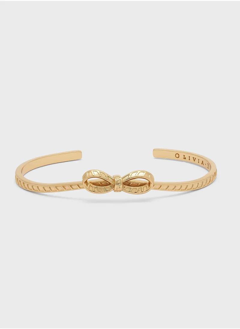 OLIVIA BURTON Brass Bangle Bracelet