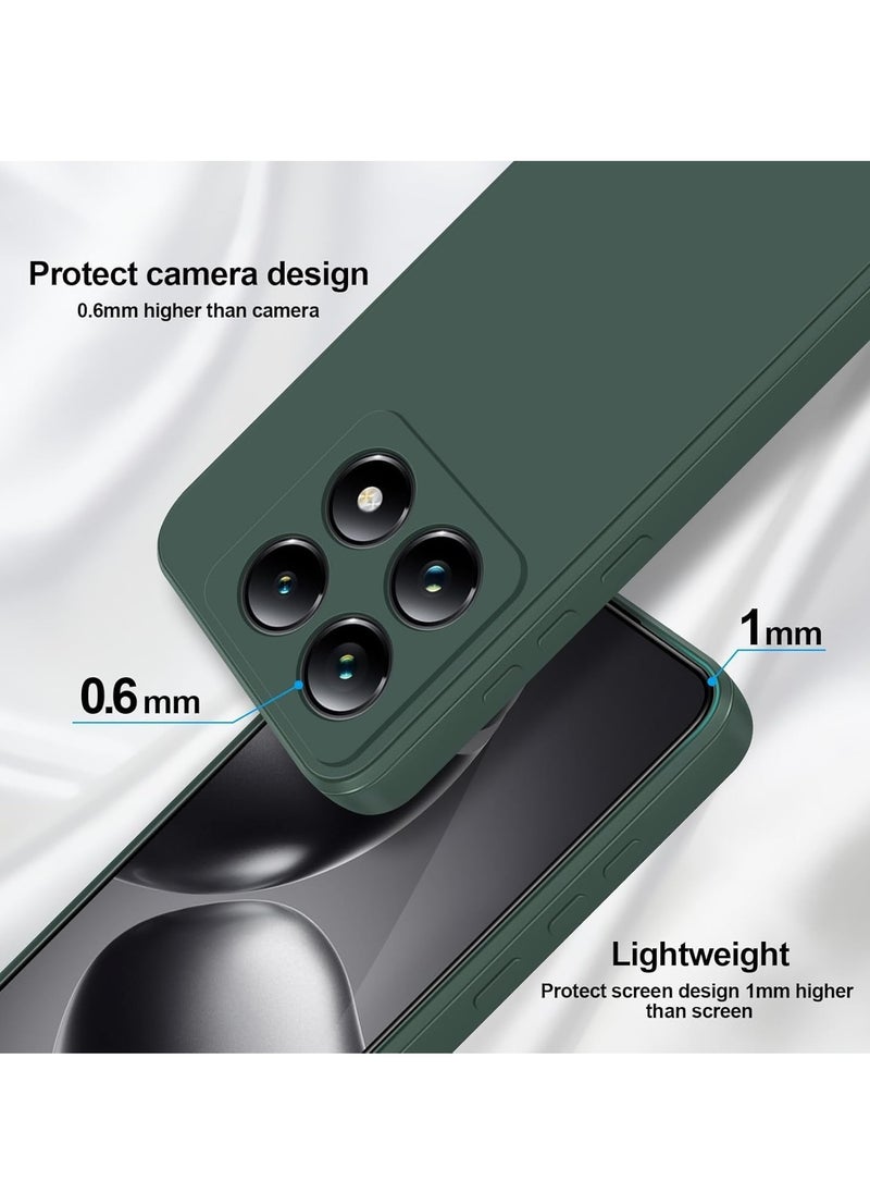Houmt Xiaomi 14T Case Cover Premium Silicone Anti-Scratch Phone Case with Soft Inner Microfiber Lining Cushion Camera Protection Back Cover for Xiaomi 14T 6.6-inch  - Image 4