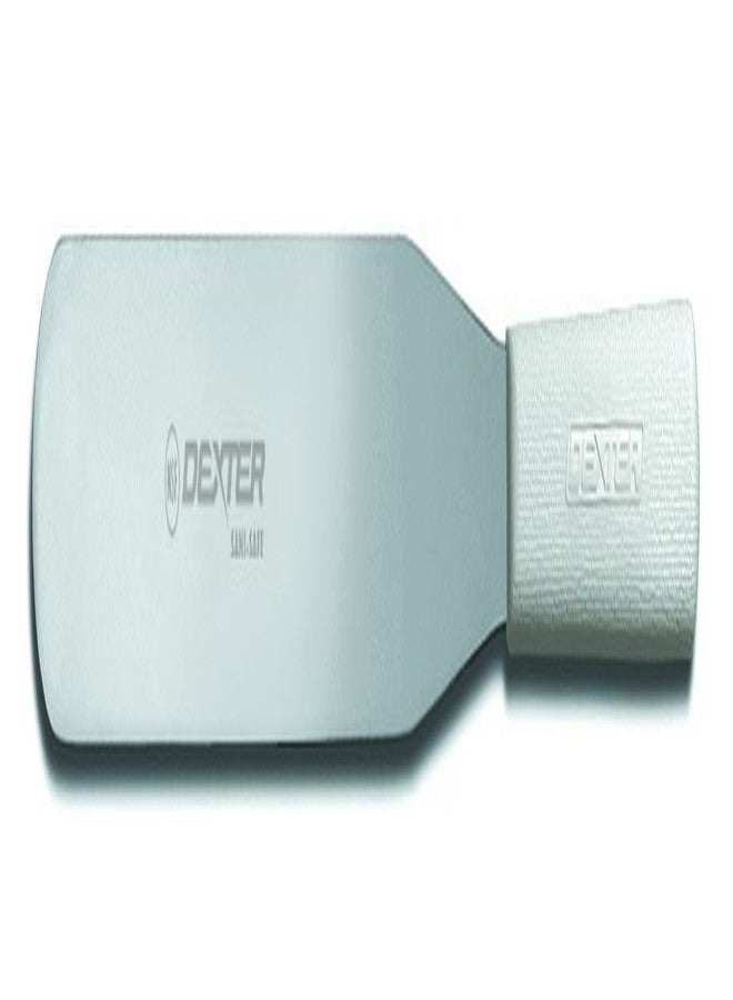Dexter Sani-Safe S284-12 12" White Bakers Spatula with Polypropylene Handle - Image 2