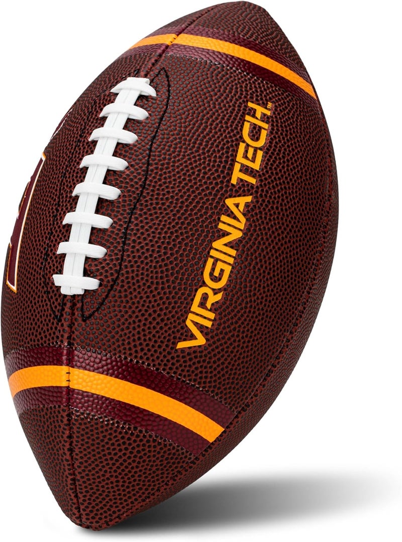 Franklin Sports Kids NCAA Youth Football - Official College Team Football with Team Logos - Junior Size - Image 1