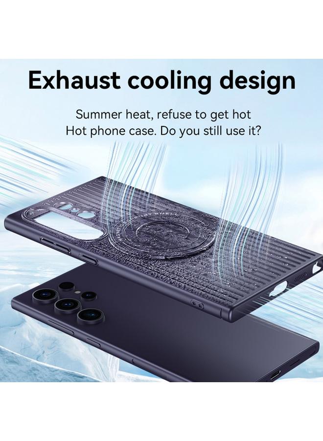 اس-توب جراب لهاتف Samsung Galaxy S25 Ultra 5G مزود بحلقة مغناطيسية تبريد MagSafe جراب هاتف الكمبيوتر الشخصي - Image 4