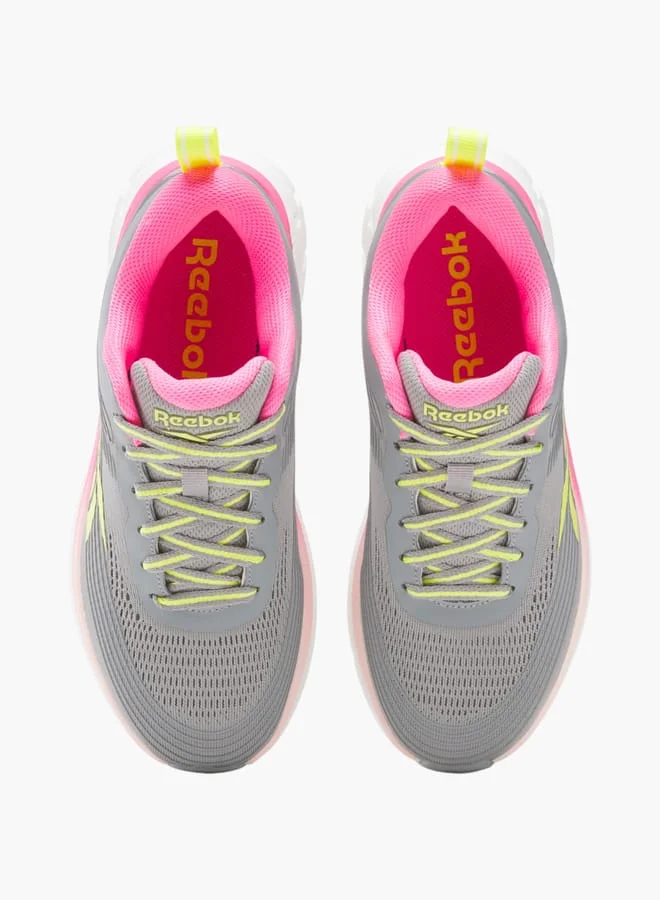 Reebok Women's Logo Detail Lace-Up Running Shoes - ROAD STRIDER
