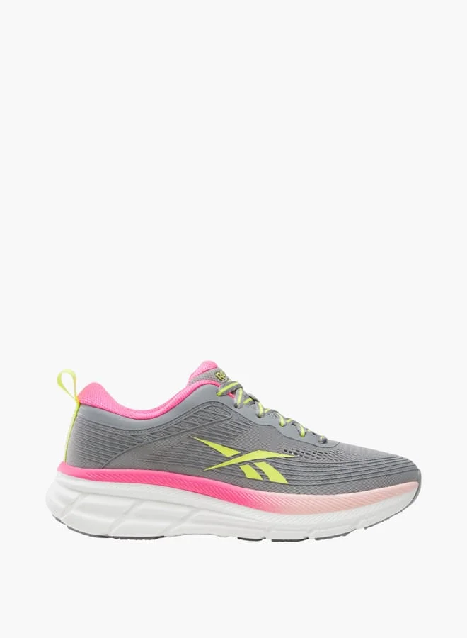 Reebok Women's Logo Detail Lace-Up Running Shoes - ROAD STRIDER