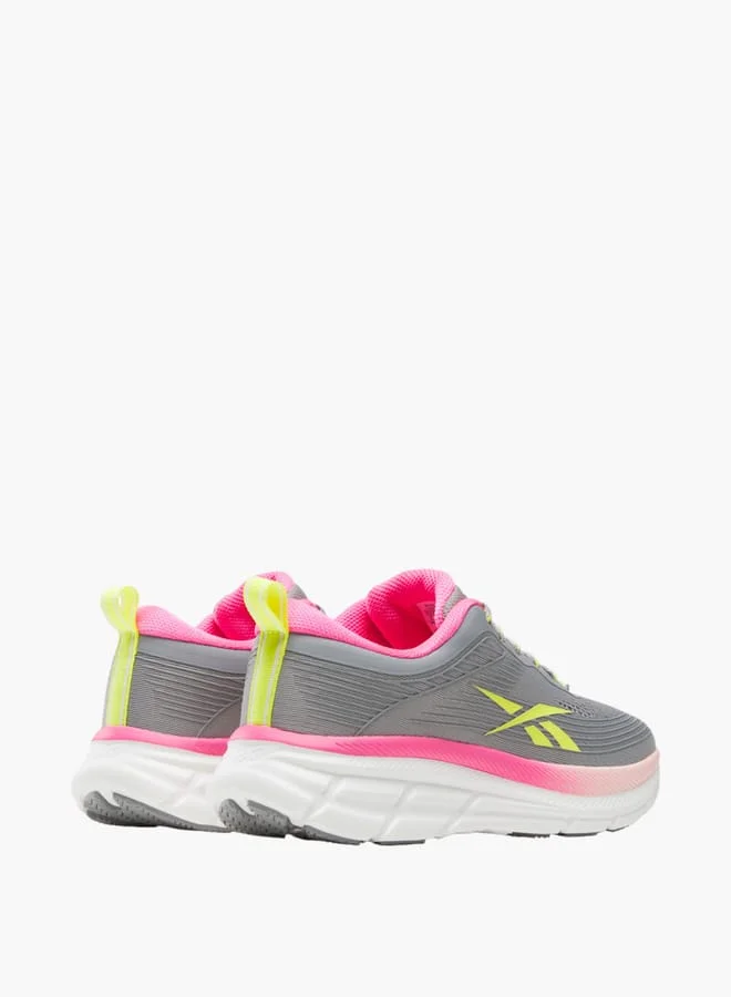 ريبوك Women's Logo Detail Lace-Up Running Shoes - ROAD STRIDER