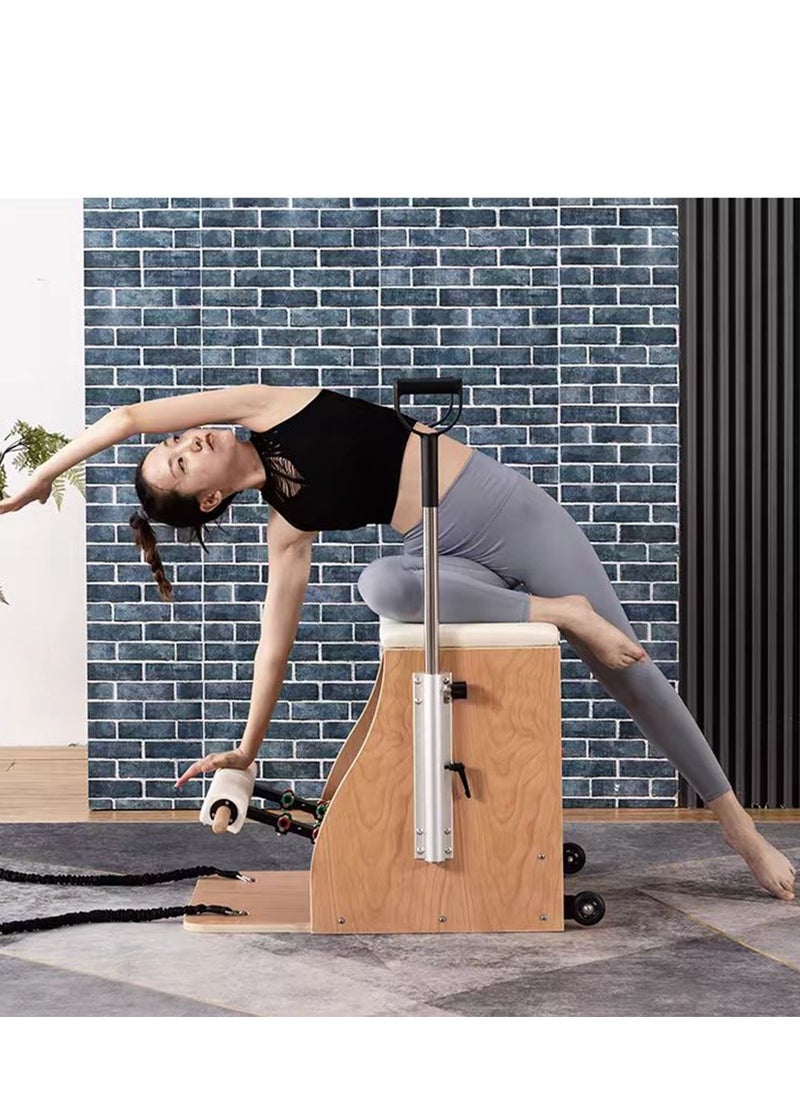 Cool Baby Style Pilates Reformer Pilates Stable Chair Balance Trainer Multifunctional Fitness Equipment  - Image 4