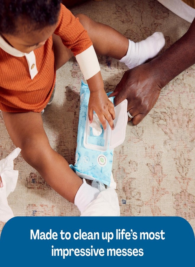Hello Bello Extra Gentle Unscented Baby Wipes, Plant Based, Made with 99% Water and Aloe for Babies and Kids, 720 Count - Image 2