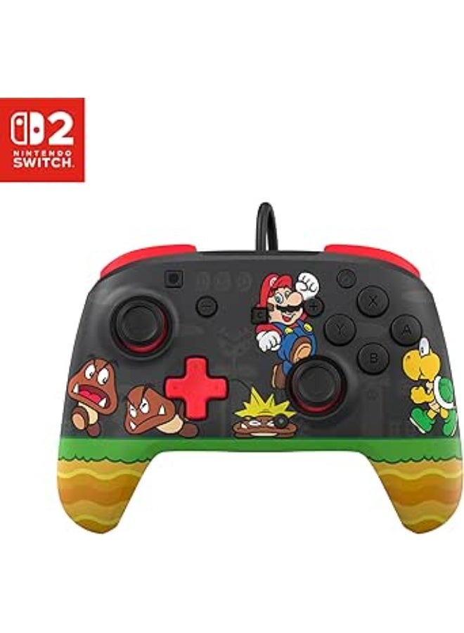 Turtle Beach Rematch Wired Gaming Controller for Nintendo Switch 2 (Goomba Stomp) - Image 1