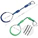 PELLOR MultiColor Ninja Rings Gymnastic Rings Backyard Playground Training Equipment Play for Kids Adults Swing Bar for Backyard Ninja Warrior Obstacle Course Kits - Image 4