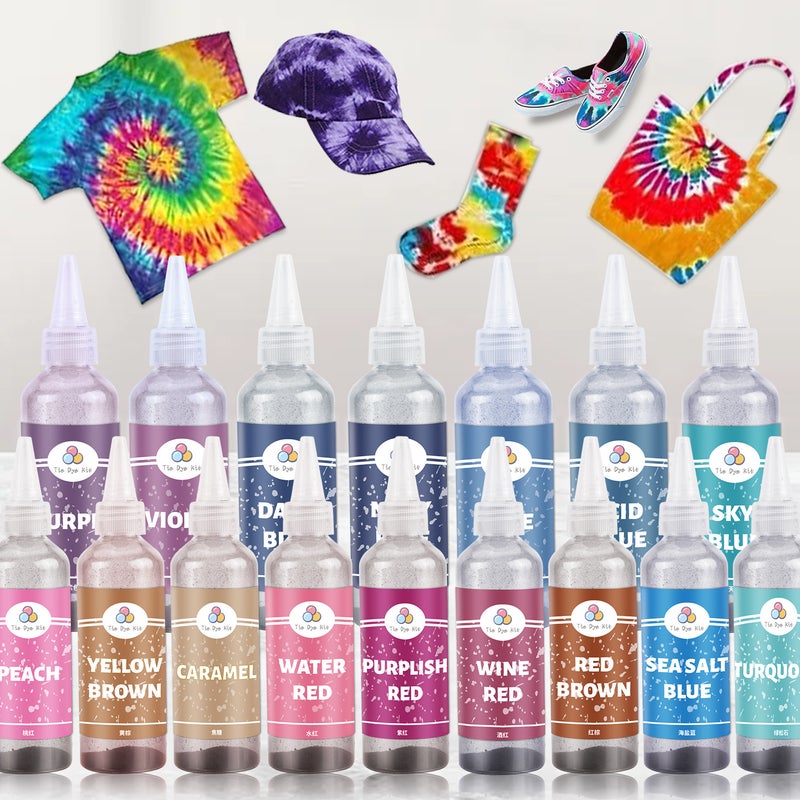 34 Color 2G Children Tie-Dye Powder Pigment Cotton Tie-Dye Diy Clothing Dye - Image 3