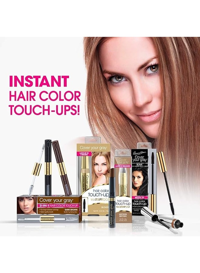 Cover Your Gray Cover Your Gray Waterproof Touch-Up, Dark Brown  - Image 5