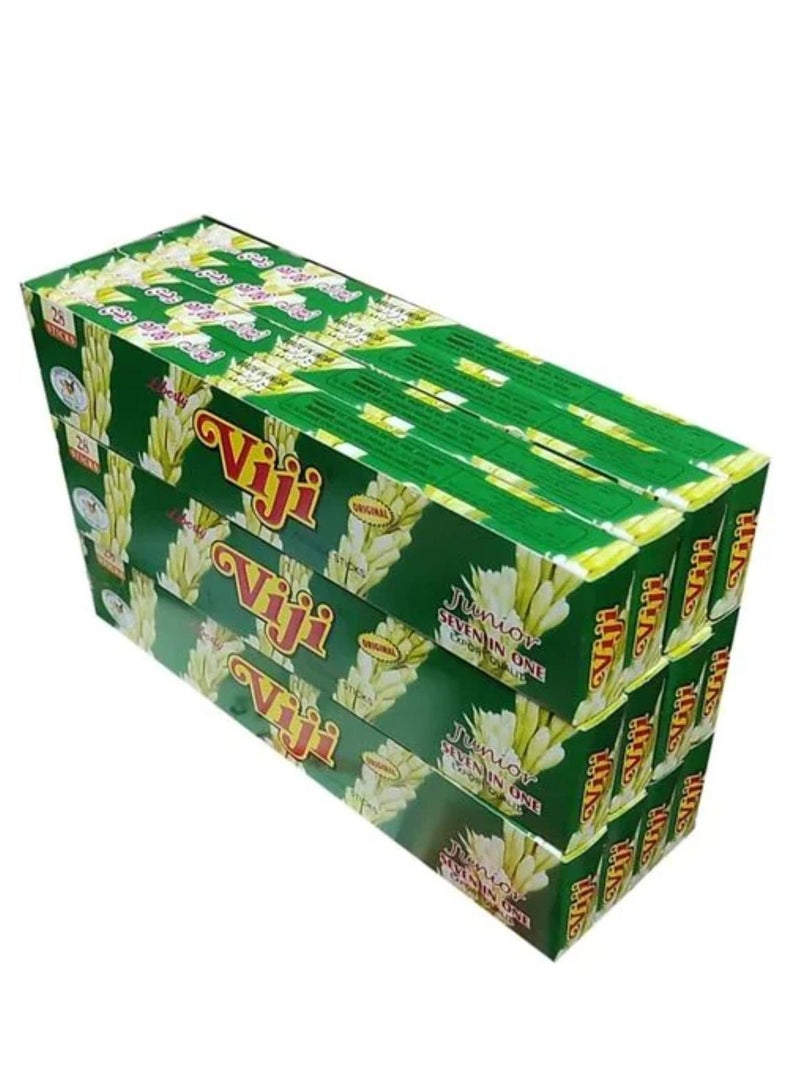 Liberty Fiji 7in1 incense sticks set of 12 piecesblack24cm - Image 1