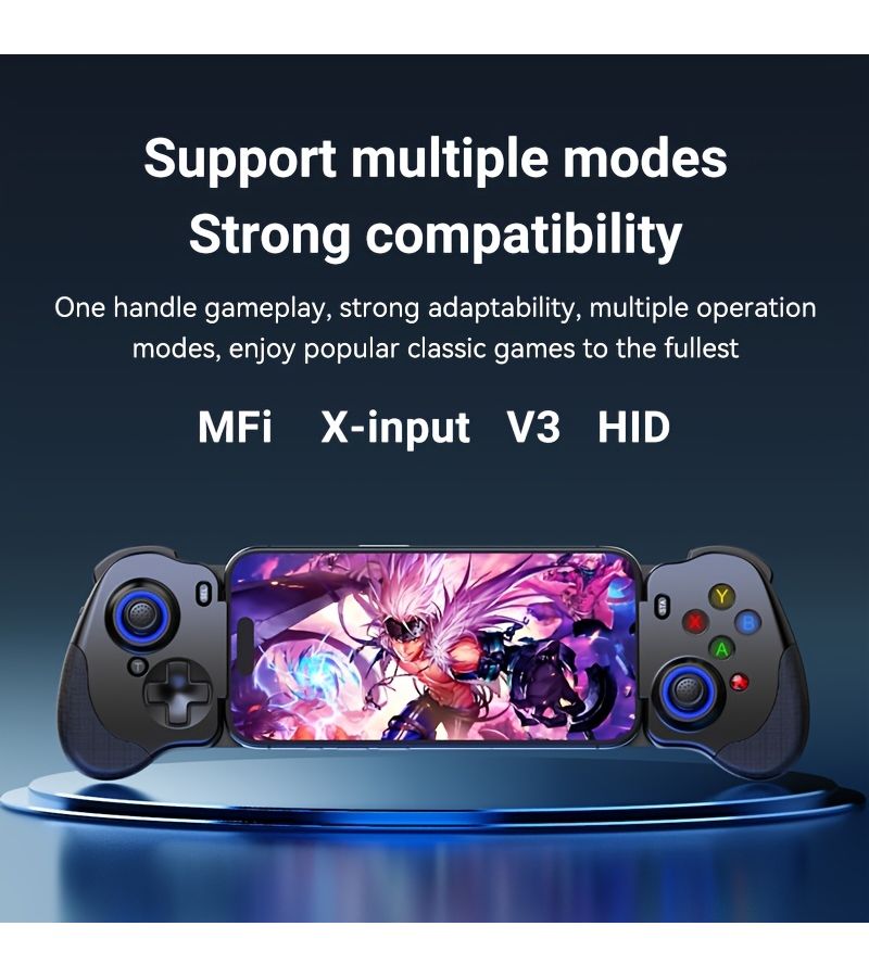1pc N01 White Wired Stretch Controller Type C Android I15 Mobile Streaming PC Games Zero Latency Flexible Vertical Game Streaming Cloud Games Inline Play Stick - Image 4