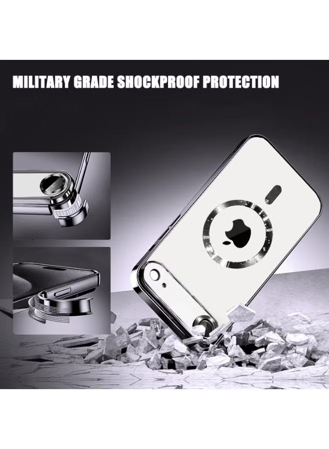 TIGER iPhone 17 Air Clear Case Compatible With MagSafe, Crystal Transparent Protective Cover With Anti-Scratch Coating & Full HD Tempered Glass For iPhone 17 Air 6.5-inch - Image 1