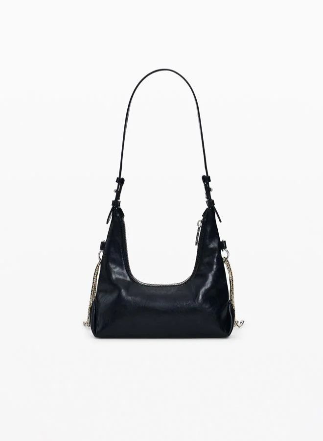 Desigual Black Mini charm bag for Women | Best Price UAE