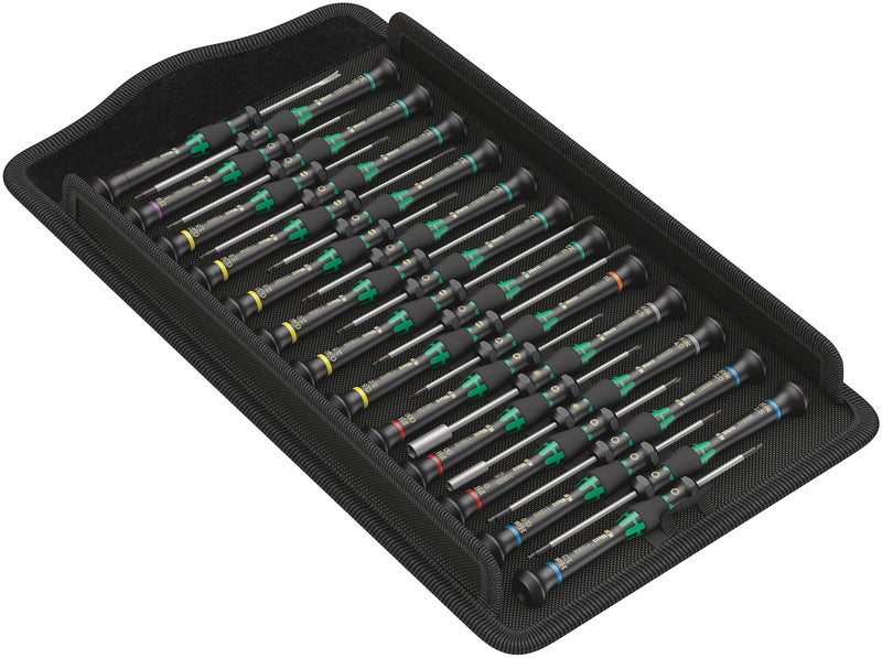 Wera - 5134000001 Kraftform Micro Precision Big Pack 1 Screwdriver Set for Electronic Applications, 25 Pieces - Image 1