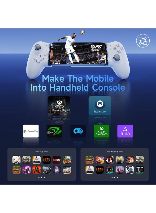 EasySMX M15 Mobile Phone Gamepad Type C Hall Mechanical Controller for Android Phone iPhone 15/16 Cloud Gaming Xbox Game Pass - Image 2