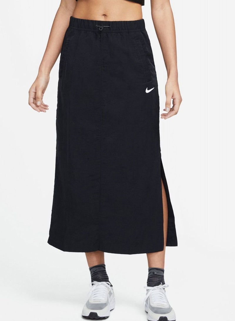 نايكي تنورة صوف بخصر مرتفع - Image 1