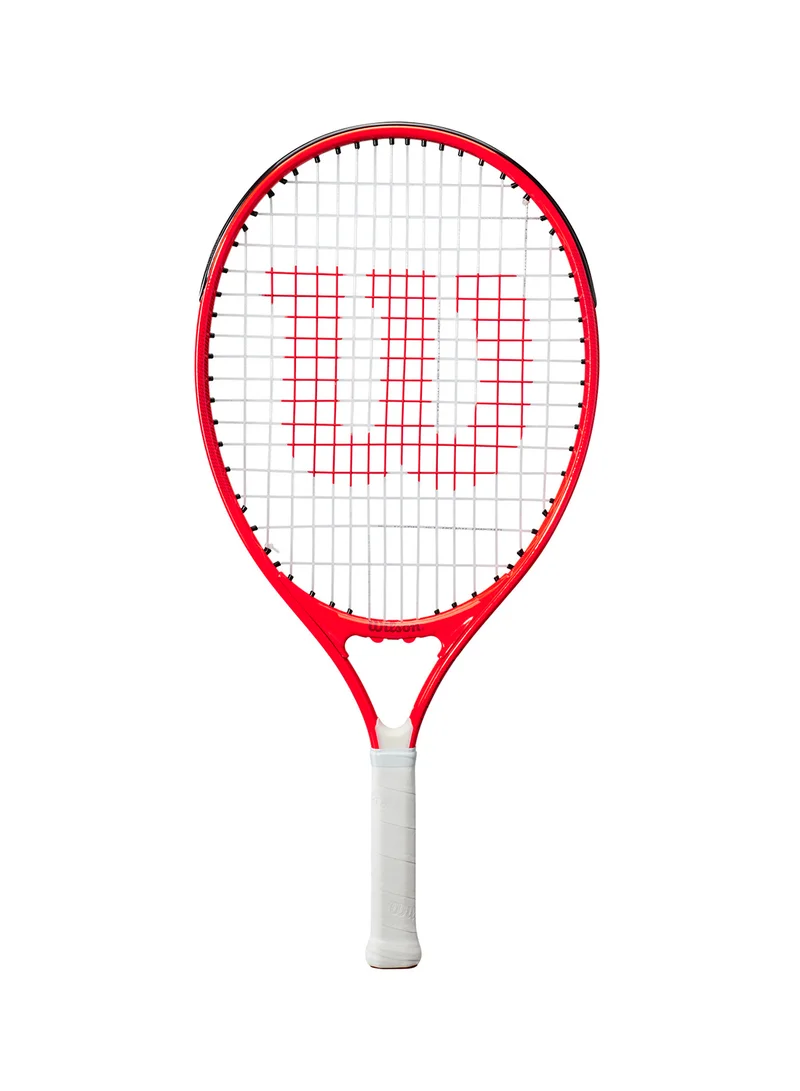 Wilson Roger Federer 21 Tennis Racket, 16x16, Junior Beginners - Red/ White