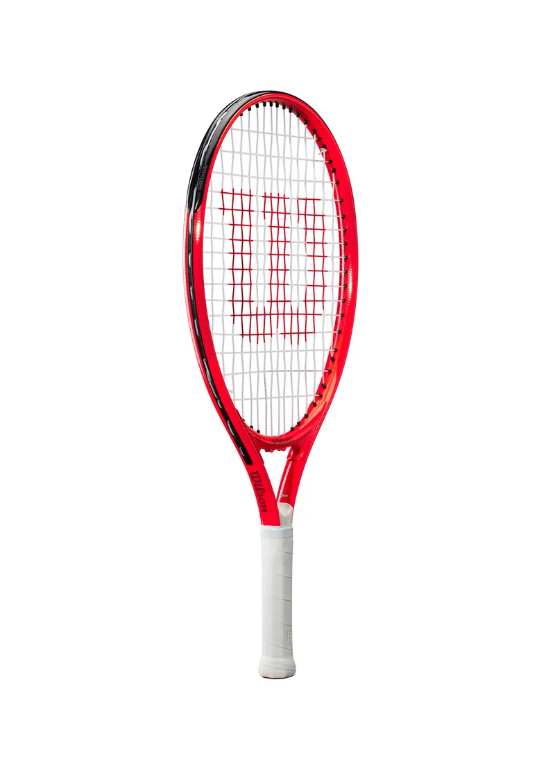Wilson Roger Federer 21 Tennis Racket, 16x16, Junior Beginners - Red/ White