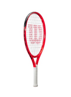Wilson Roger Federer 21 Tennis Racket, 16x16, Junior Beginners - Red/ White  - Image 2