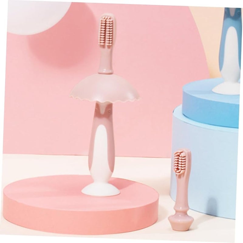 Cartoon Kids Toothbrush And Gum Brush For Boys And Girls Portable Easy To Use - Image 5