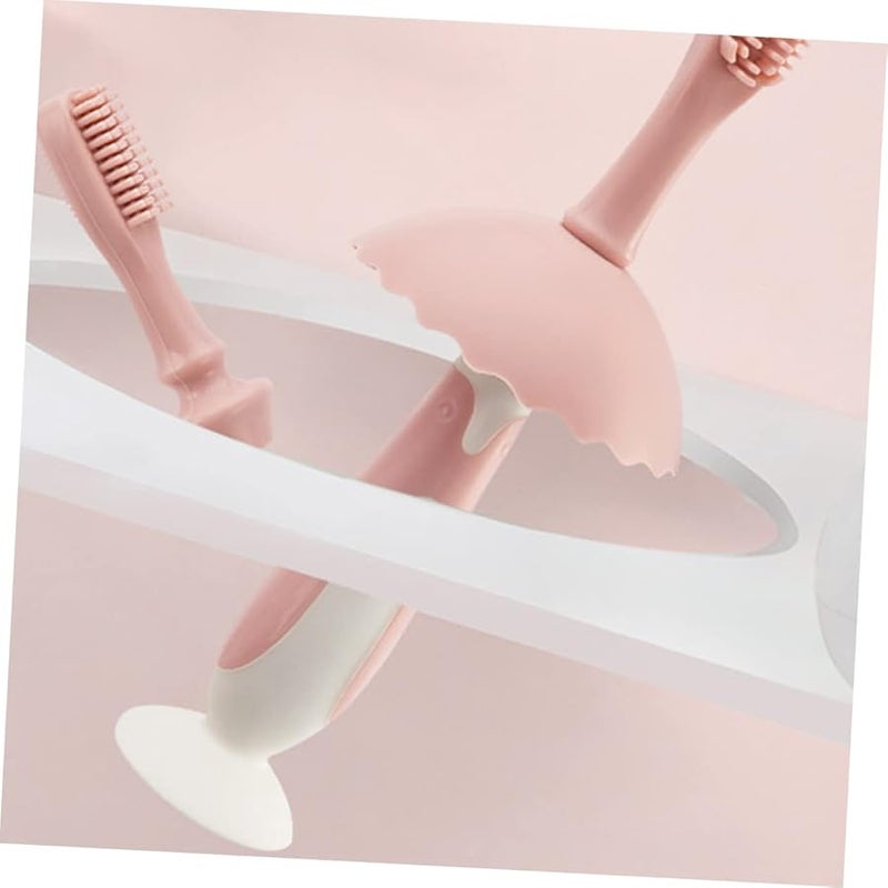 Cartoon Kids Toothbrush And Gum Brush For Boys And Girls Portable Easy To Use - Image 3