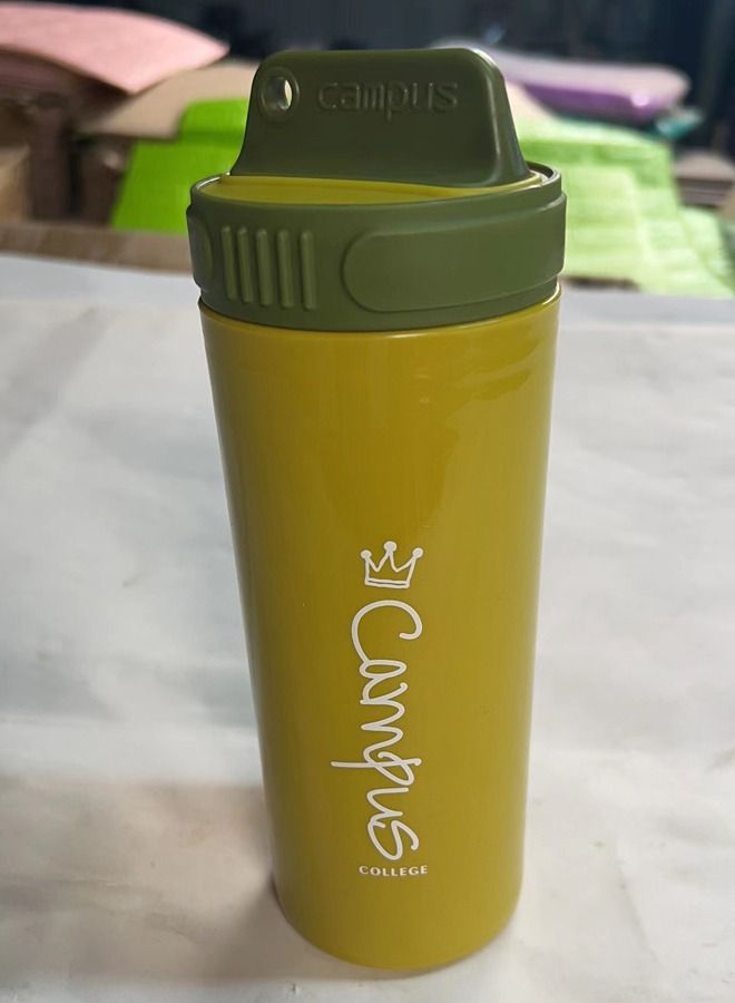 CAMPUS 480ML Colorful BPA Free Protein Gym PP Water Bottle - Image 2