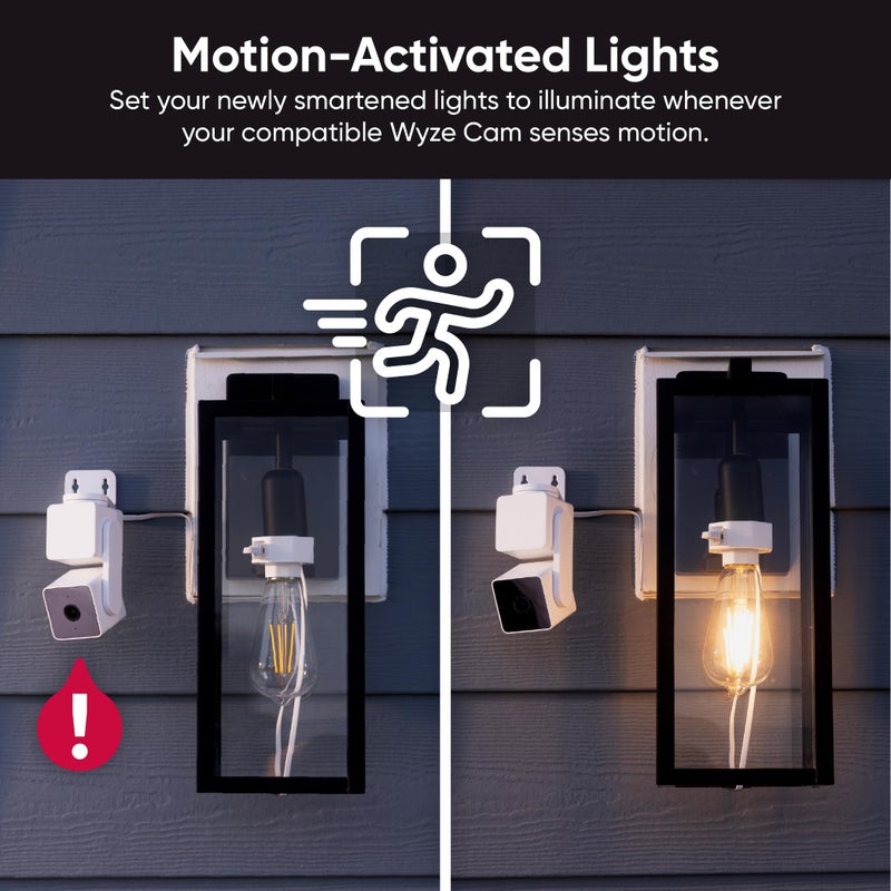 Wyze Lamp Socket v2 Power Adapter for Wyze Cam v3/v3 Pro/ v4/OG/Pan v3/Pan v4(Camera Sold Separately) - Image 4