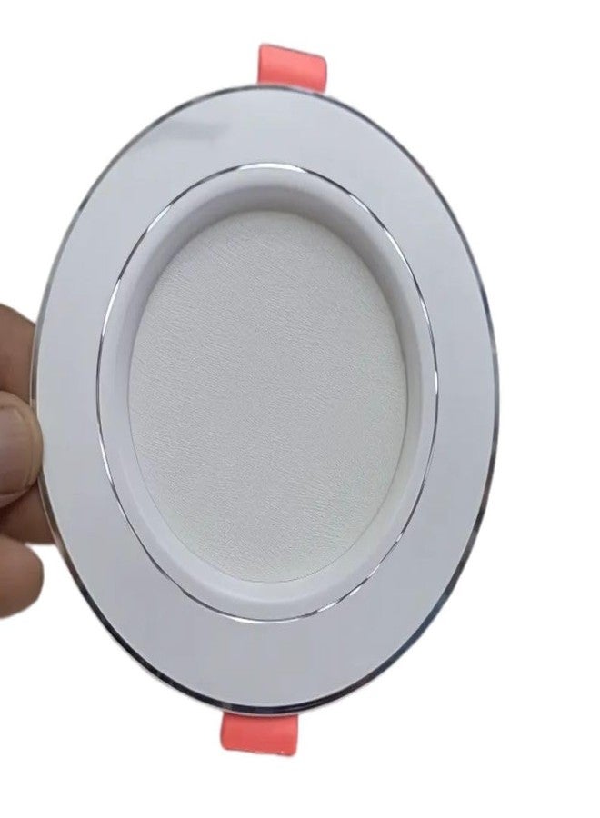 Drumstone (𝗦𝗽𝗲𝗰𝗶𝗮𝗹 𝟭𝟬 𝗬𝗲𝗮𝗿𝘀 𝗪𝗮𝗿𝗿𝗮𝗻𝘁𝘆 9W Round LED Slim Plus Panel – Neutral White Light with Ultra-Slim Aluminium Housing and Flicker-Free Technology - Image 1
