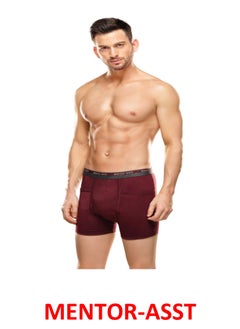 CALZADO 5 Pack Set Men's 95% Cotton Boxers Shorts Breathable Soft Underpants Summer High Elastic Classic  Underwear 