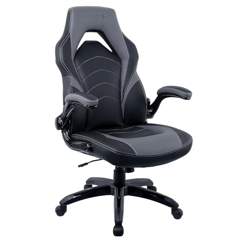 Staples Emerge Vortex Bonded Leather Ergonomic Gaming Chair with Lumbar Support High Back and Adjustable Tilt Lock