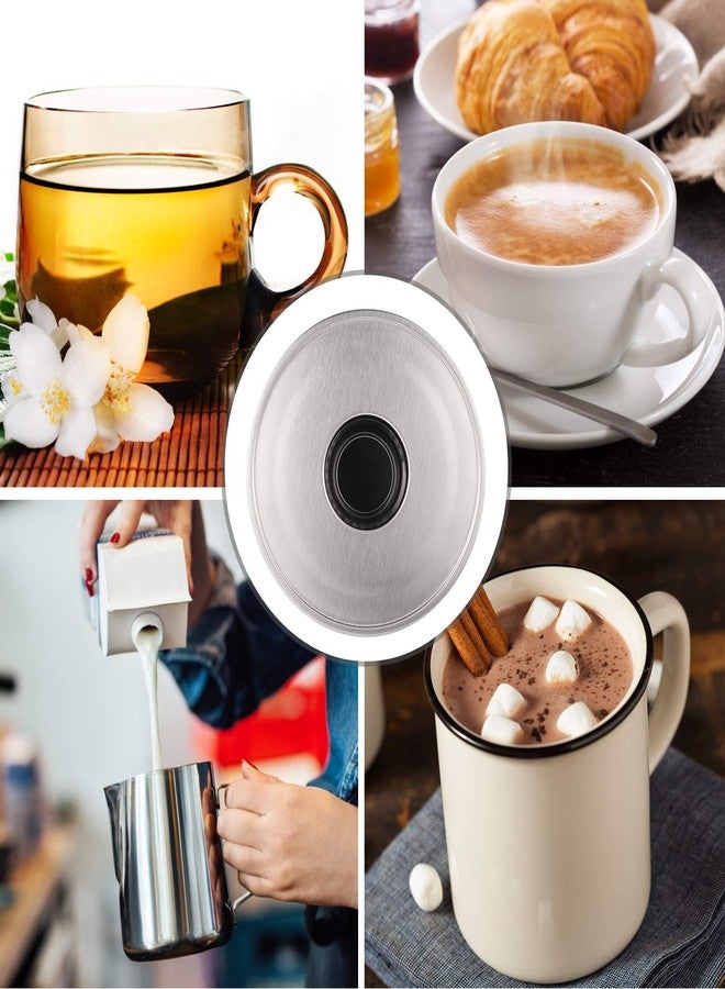 Simtive Teapot Warmer, Brushed Stainless Steel Tea Warmer with Tealight Holder, Silver - Image 5
