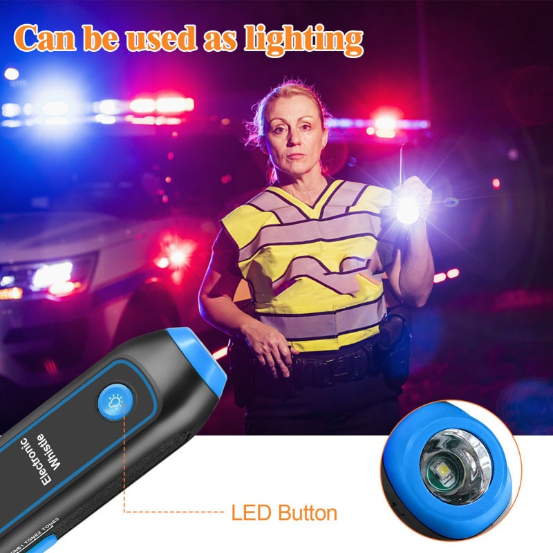 Electronic Whistle: Premium Odorless ABS Material, No Oral Contact Required - Adjustable Tones & Volume, Lightweight With Lanyard, Versatile For Sports Events, Pet Training, Outdoor Camping, Emergency - Image 2
