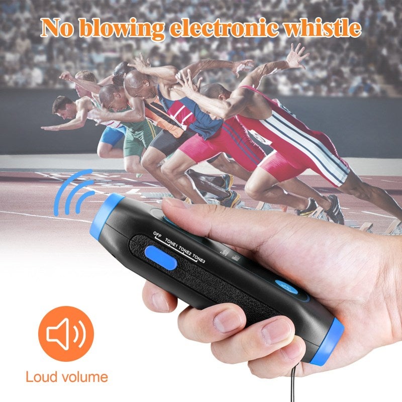 Electronic Whistle: Premium Odorless ABS Material, No Oral Contact Required - Adjustable Tones & Volume, Lightweight With Lanyard, Versatile For Sports Events, Pet Training, Outdoor Camping, Emergency - Image 4