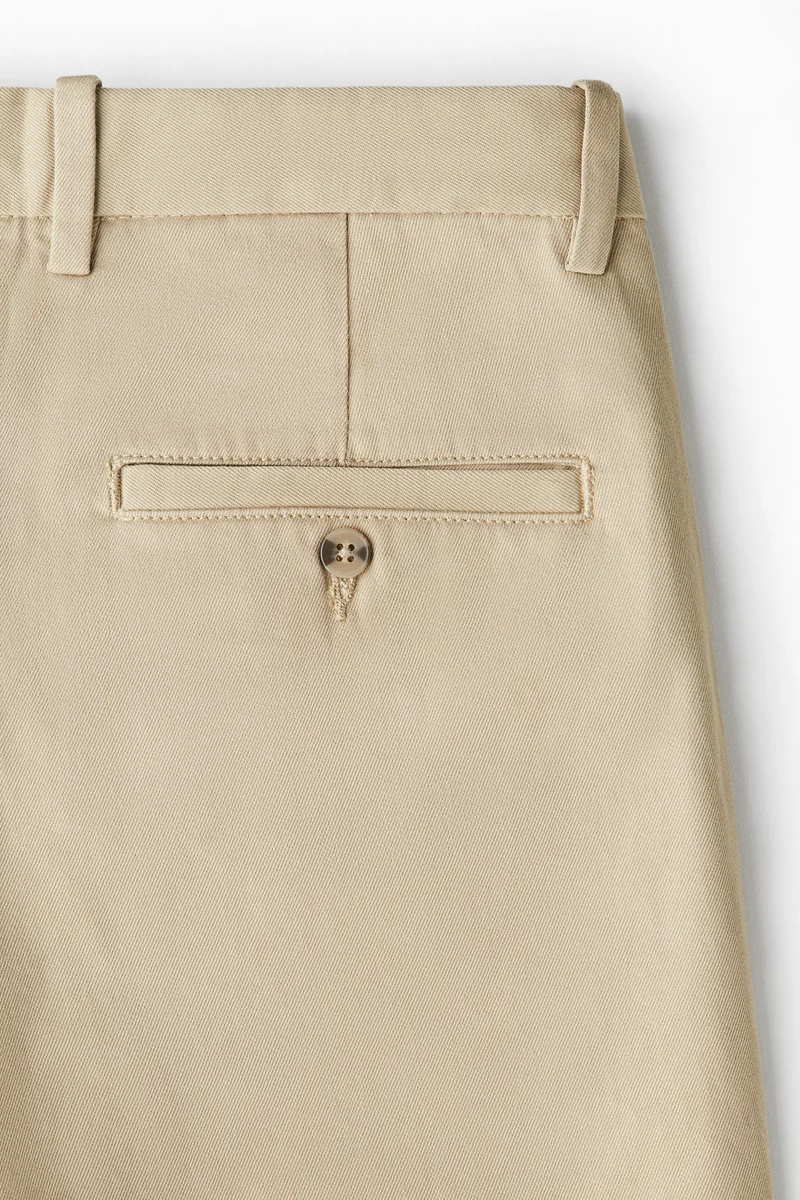 H&M Regular Fit Crease-Leg Chinos